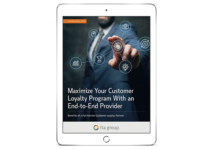 Maximize your customer loyalty program with an end-to-end provider.